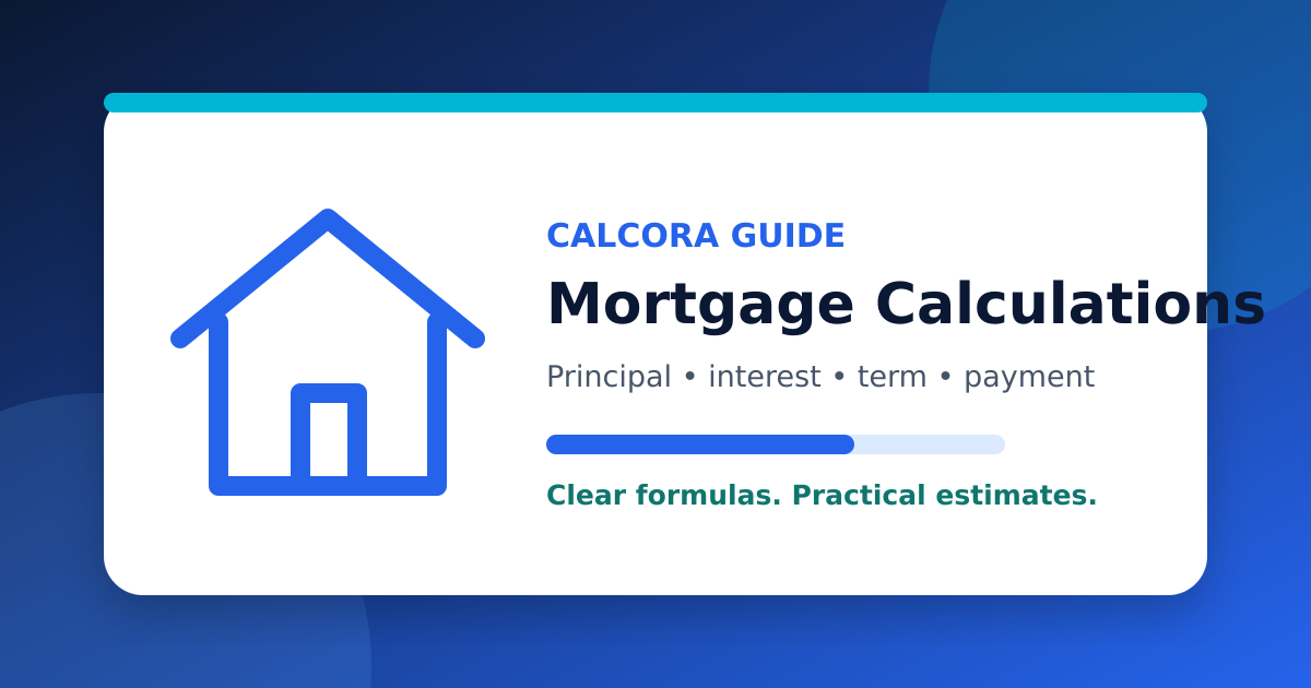 How Mortgage Calculations Work